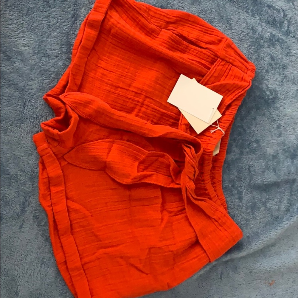 Anaak red shorts